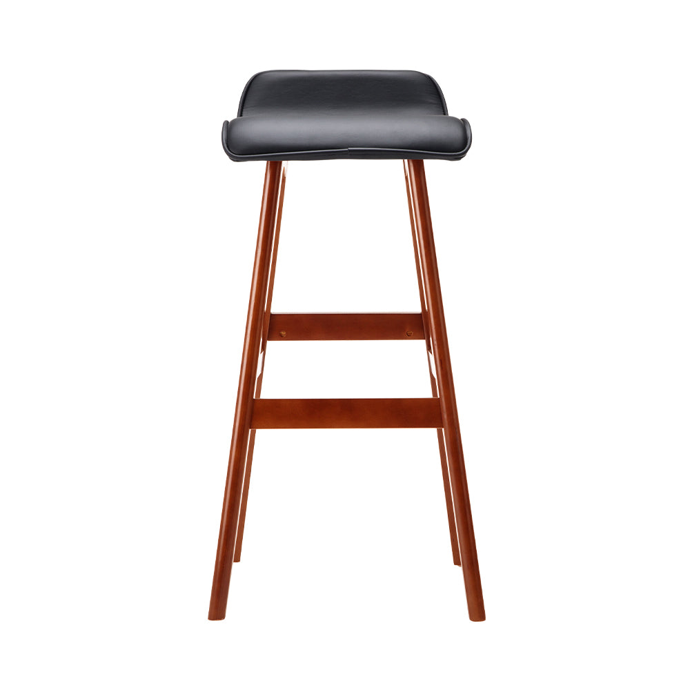 2x Slivian Bar Stools | Black