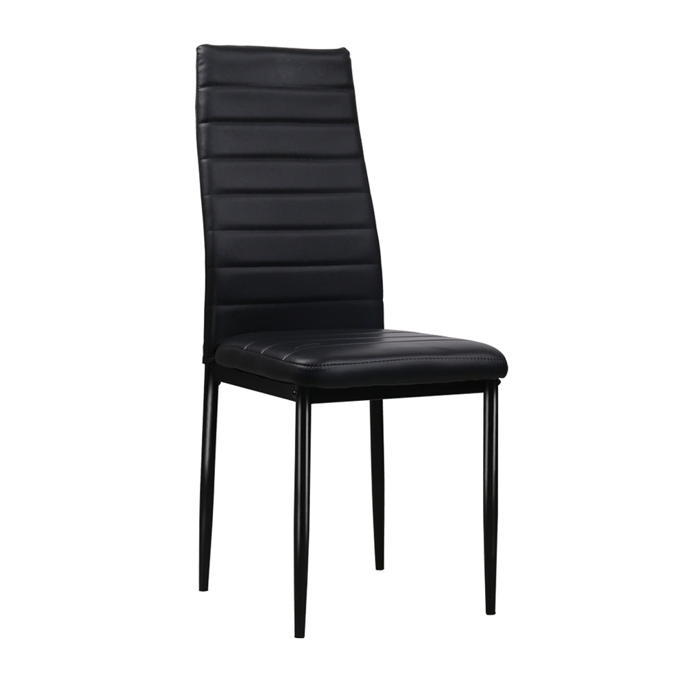 4x Astrali Dining Chairs | Black