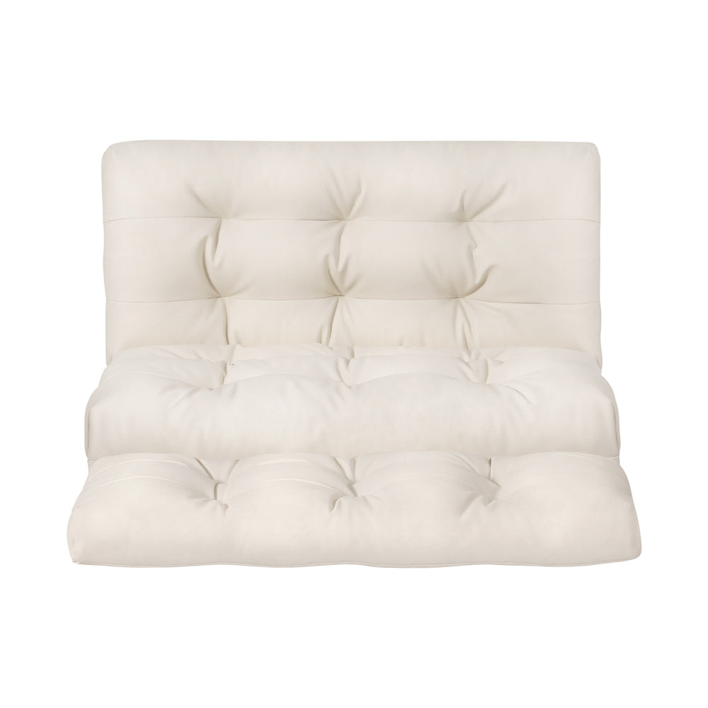 LuxeRest Floor Sofa | White