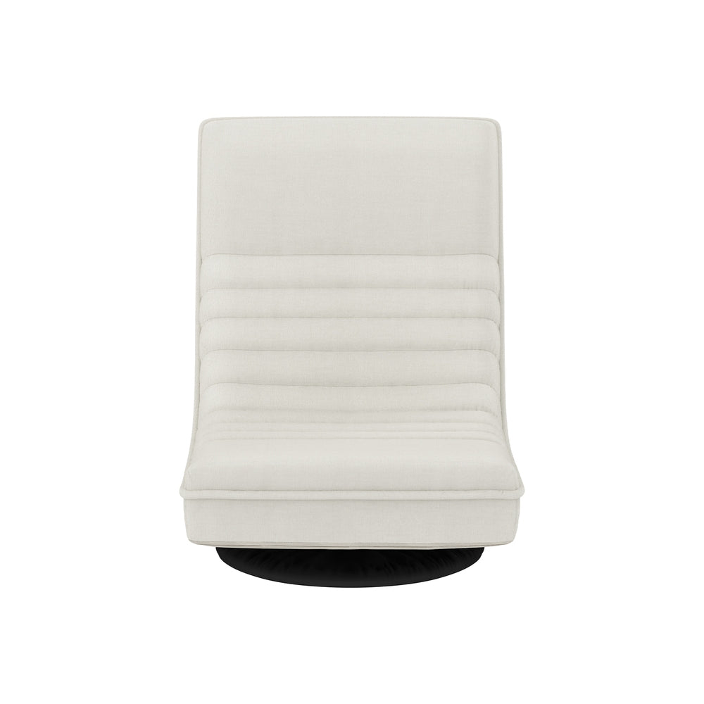 Versatile Swivel Floor Sofa | White