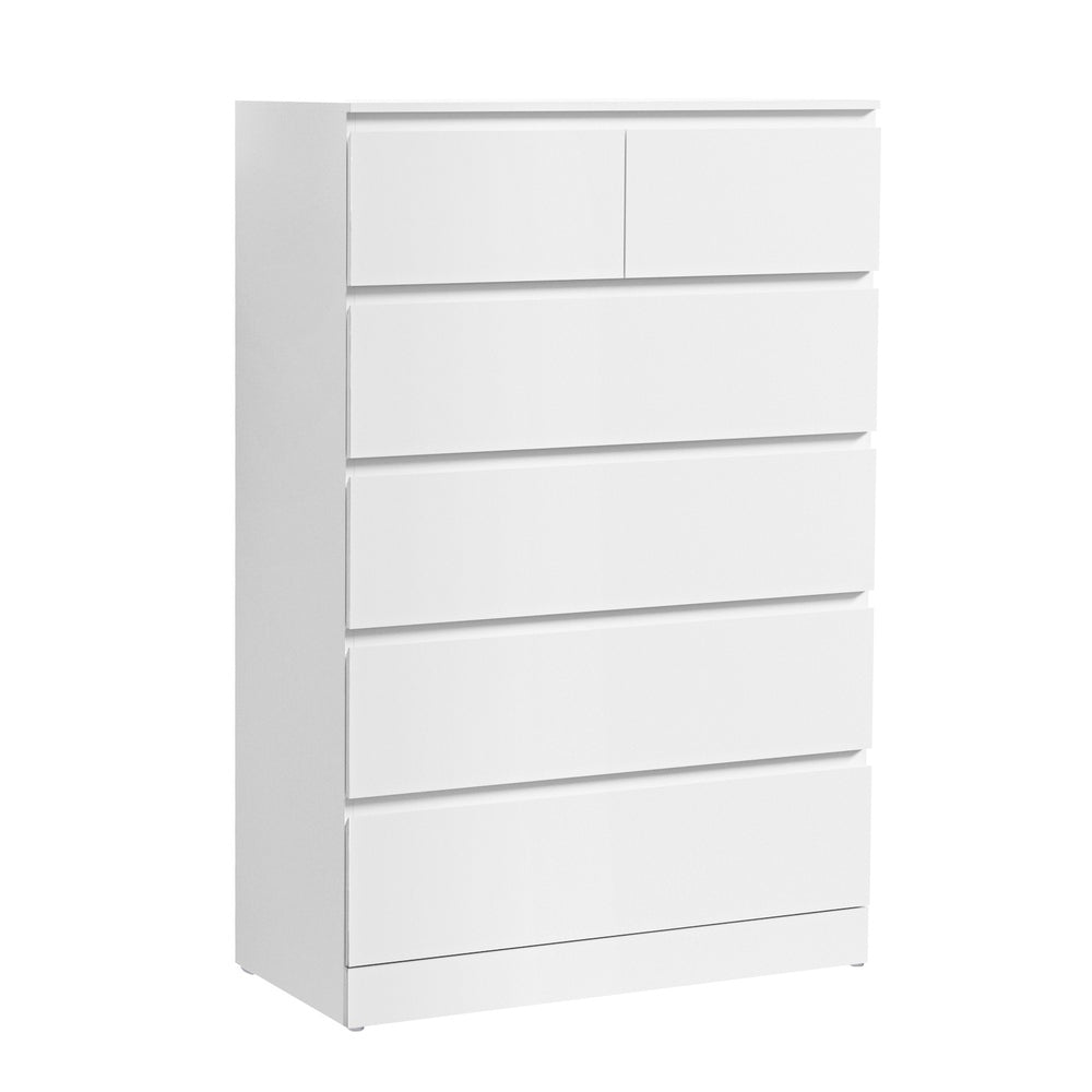 Pepeli 6 Chest of Drawers | White