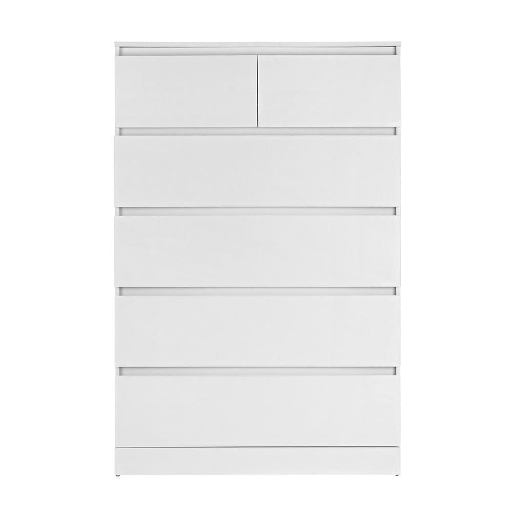 Pepeli 6 Chest of Drawers | White