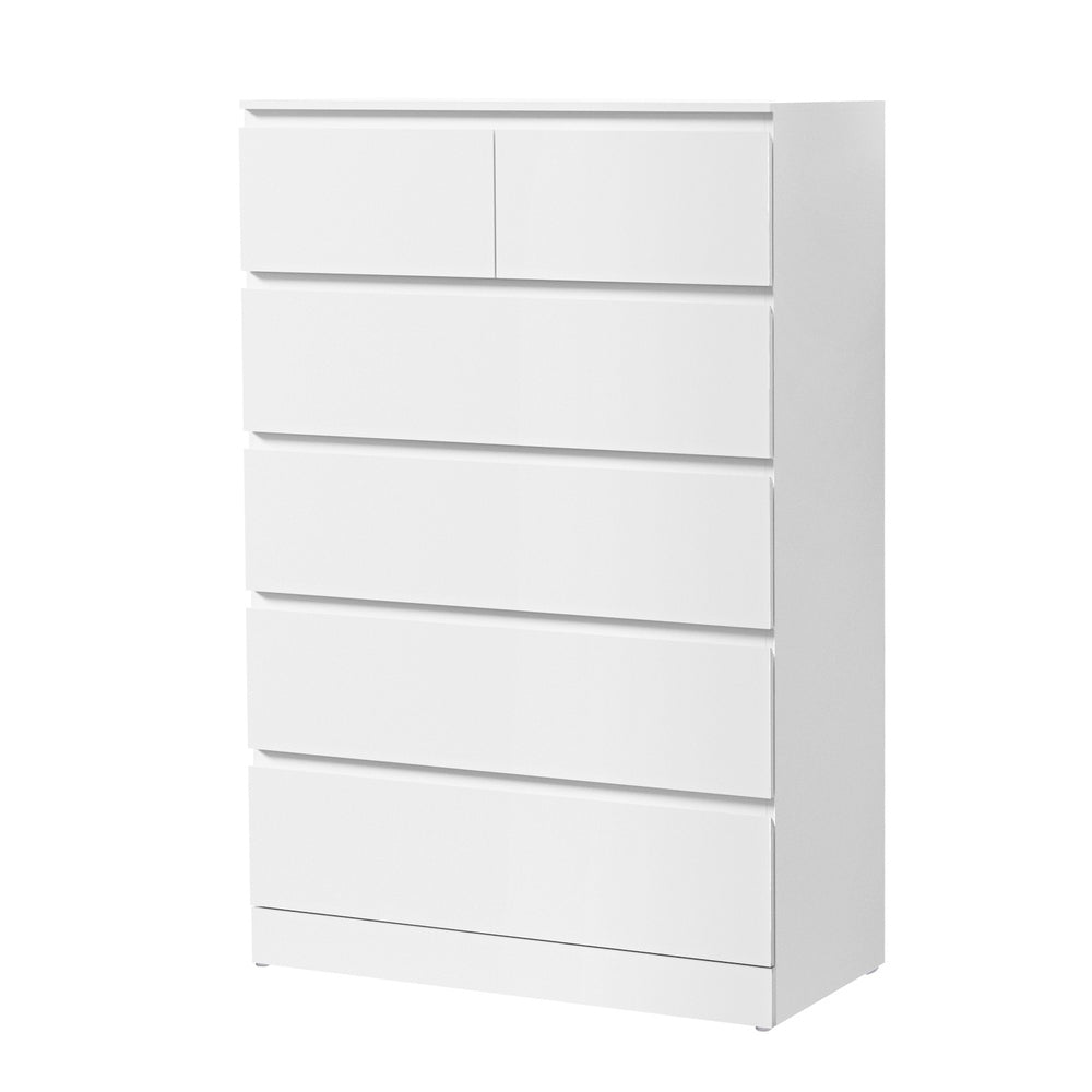 Pepeli 6 Chest of Drawers | White