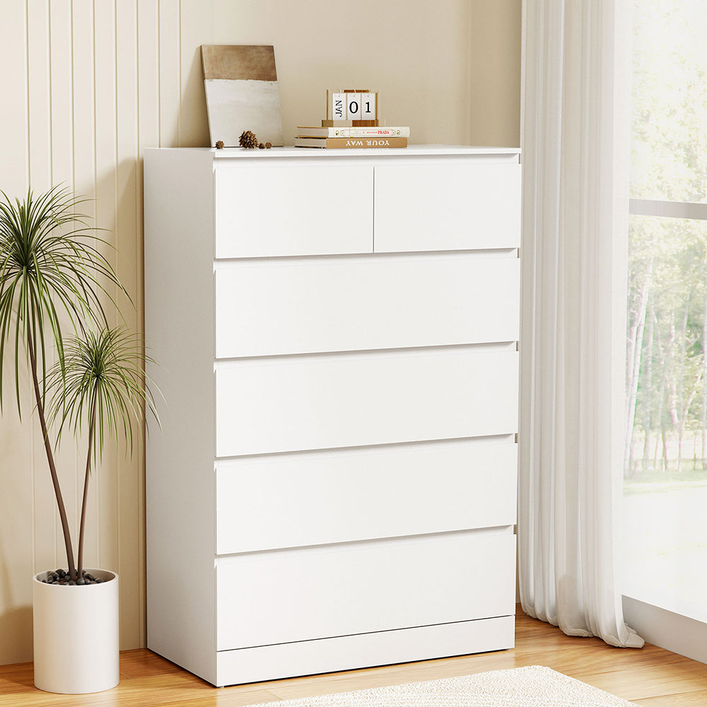 Pepeli 6 Chest of Drawers | White