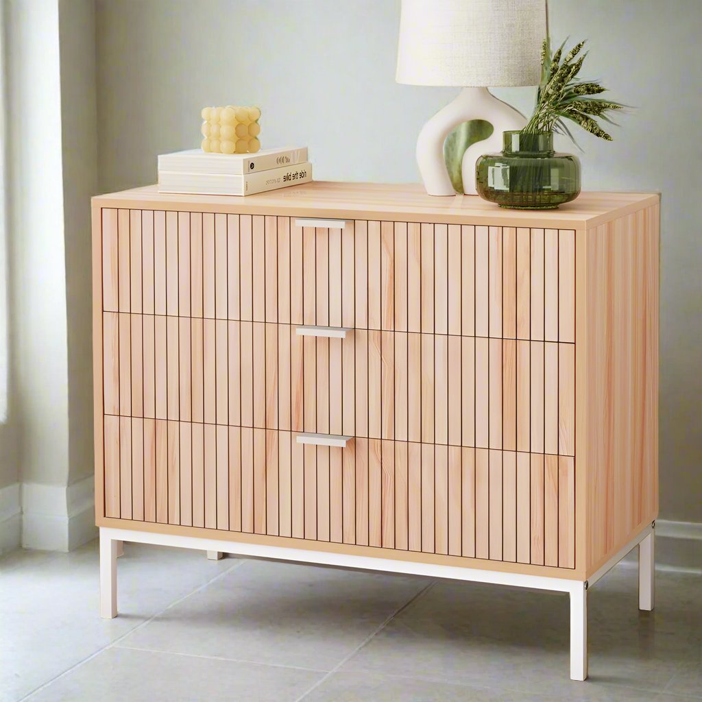 Luxe Harmony 3 Chest of Drawers | Pine