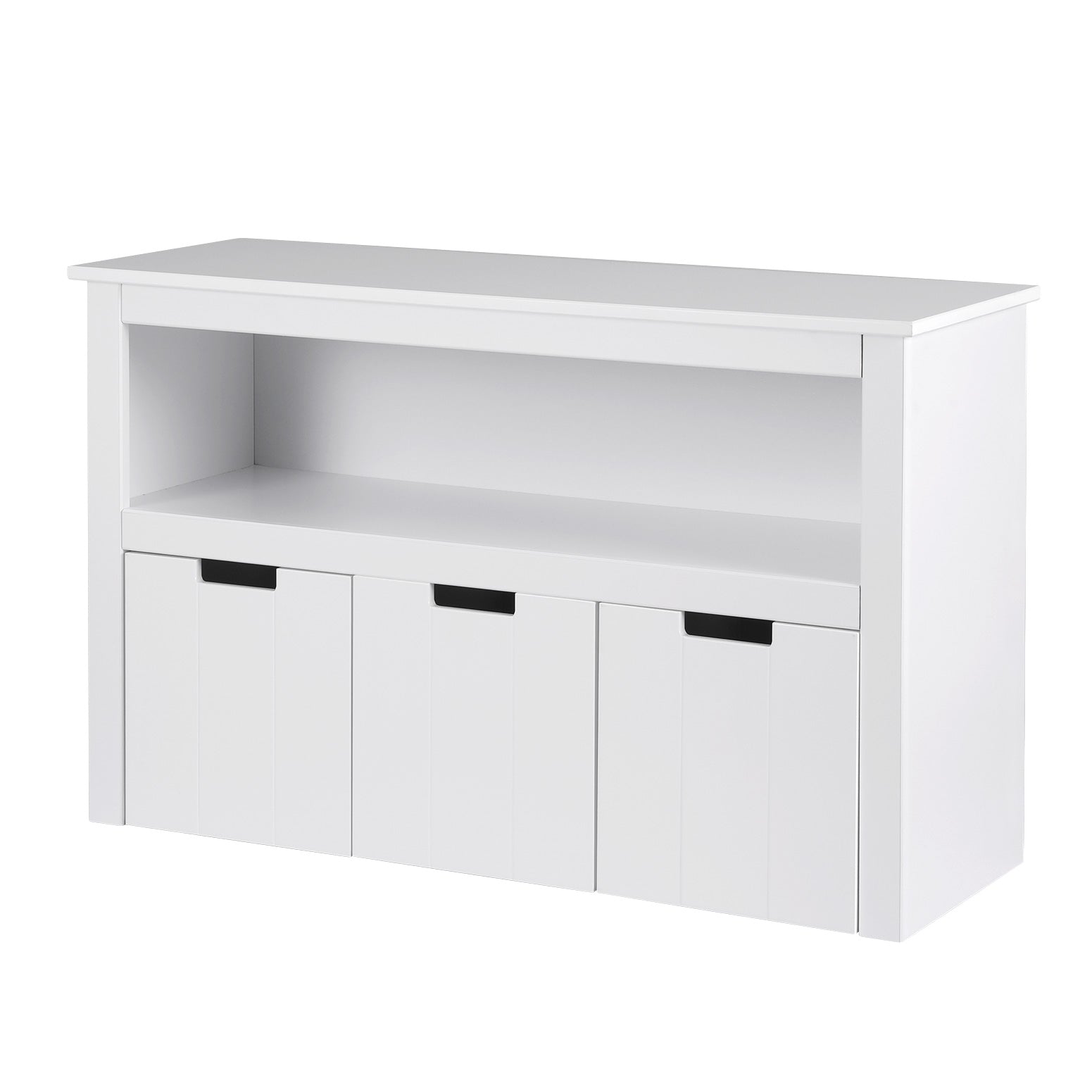 Toy Organiser Display Bookshelf with 3 Drawers | White