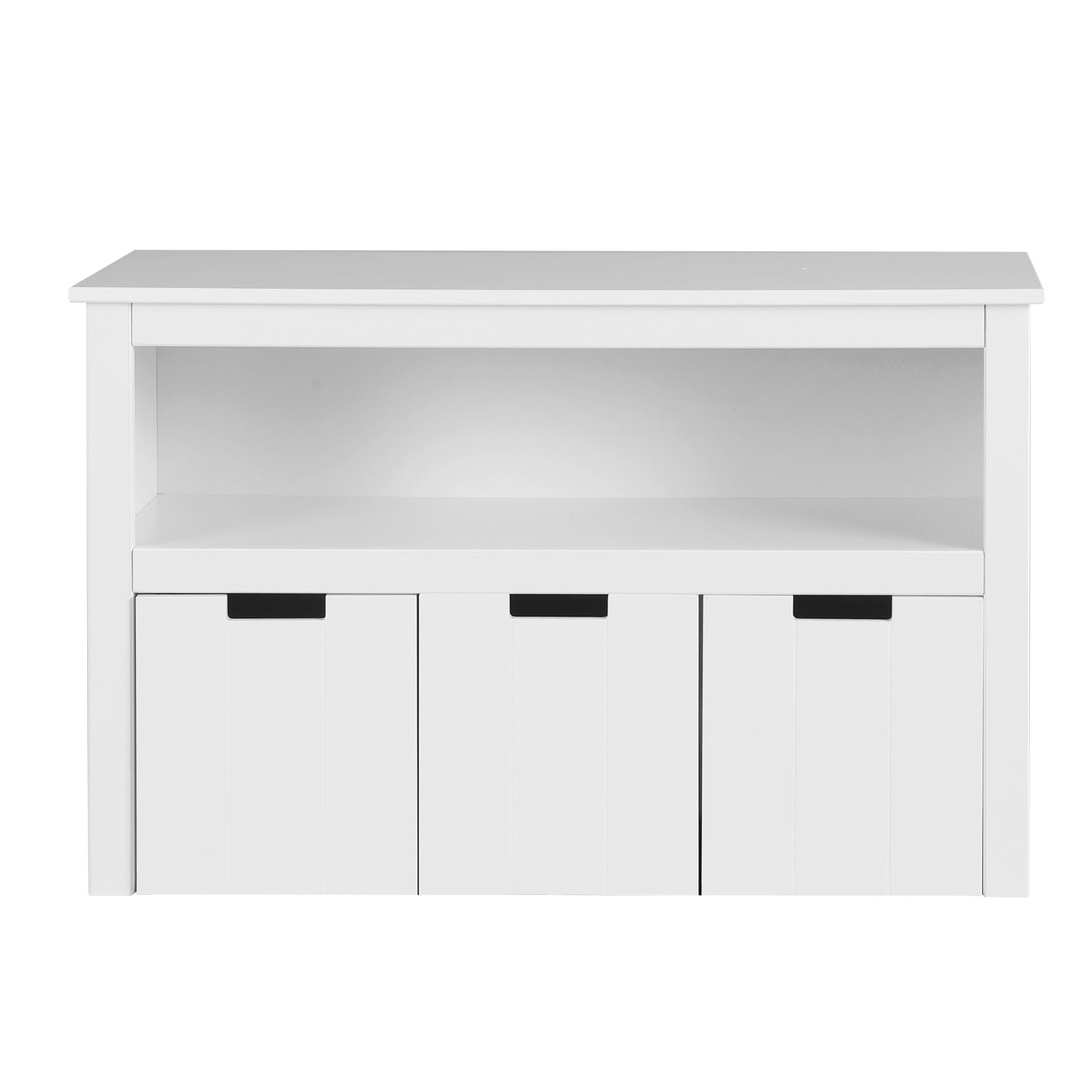 Toy Organiser Display Bookshelf with 3 Drawers | White