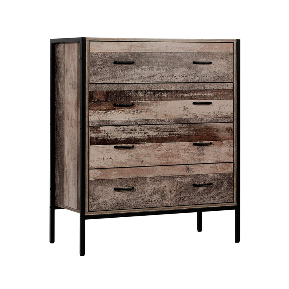 Barnlis 4-drawer Tallboy | Rustic