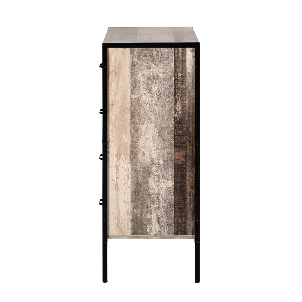 Barnlis 4-drawer Tallboy | Rustic