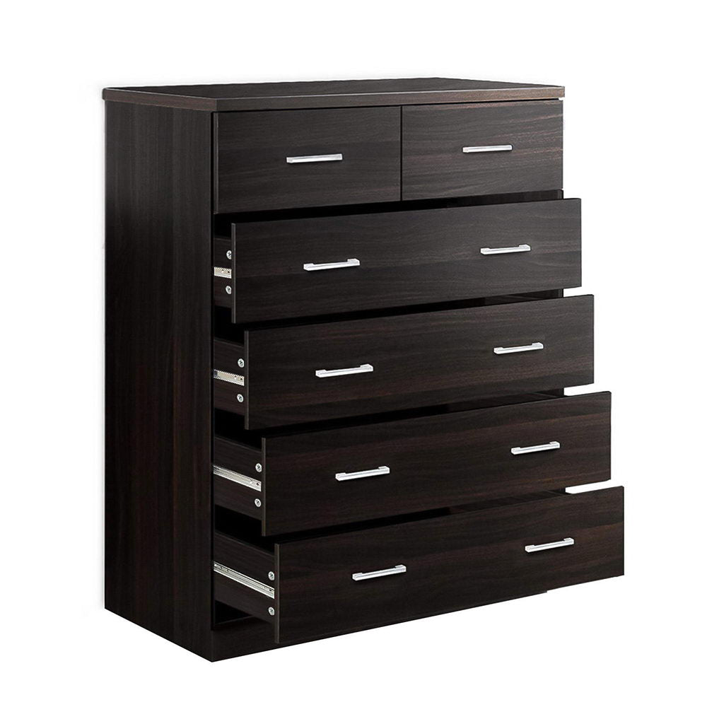 Andestian 6-Drawer Tallboy | Walnut