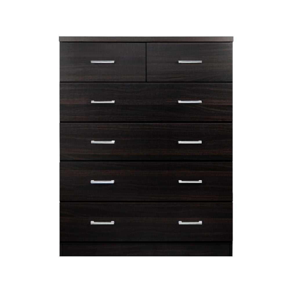 Andestian 6-Drawer Tallboy | Walnut