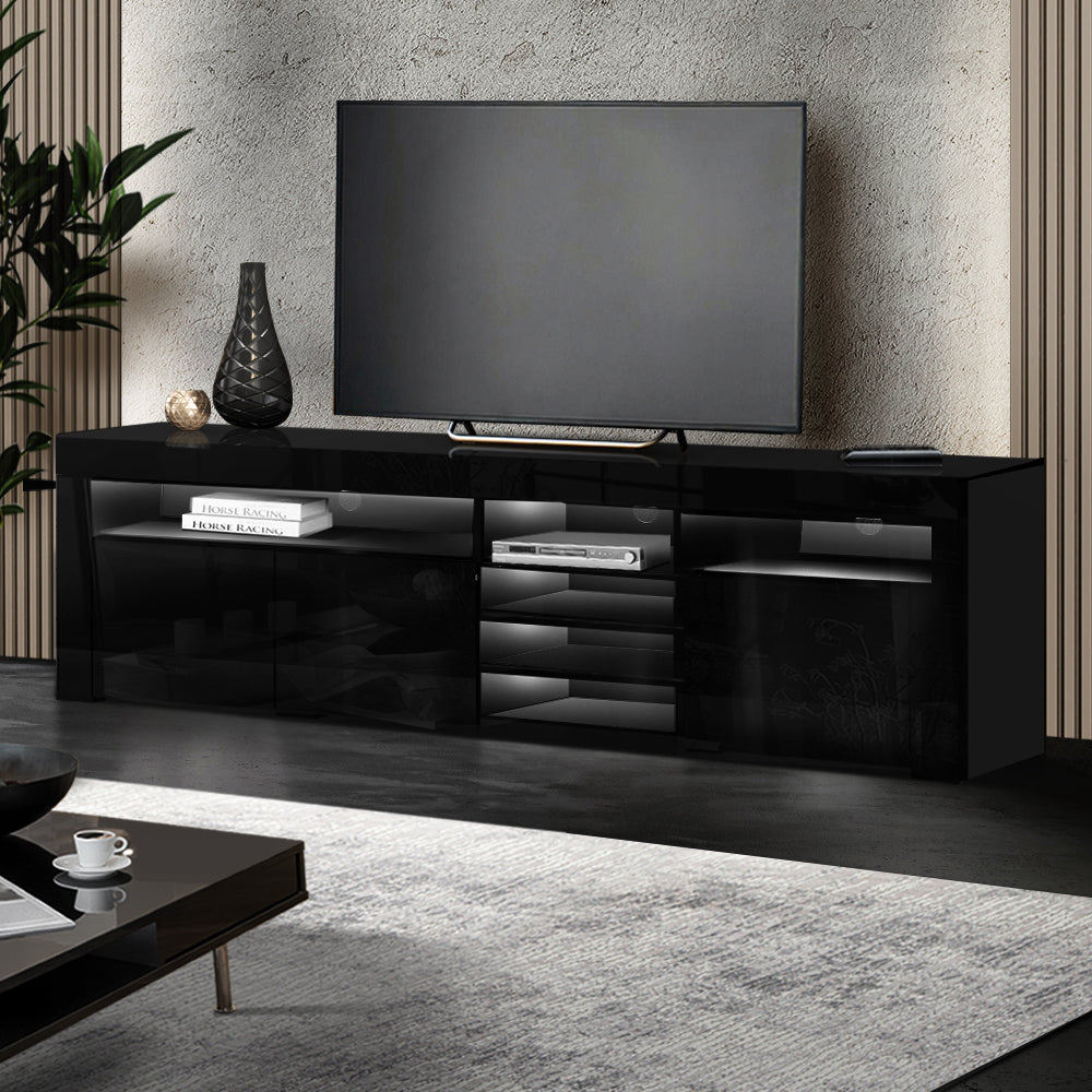 Lumina LED Entertainment Unit | Black