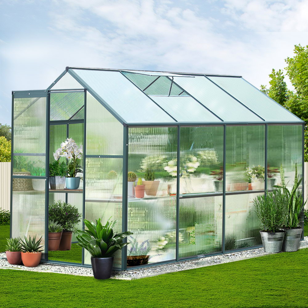 FlourishMaster Aluminium Greenhouse | 2.52x1.9x1.83M