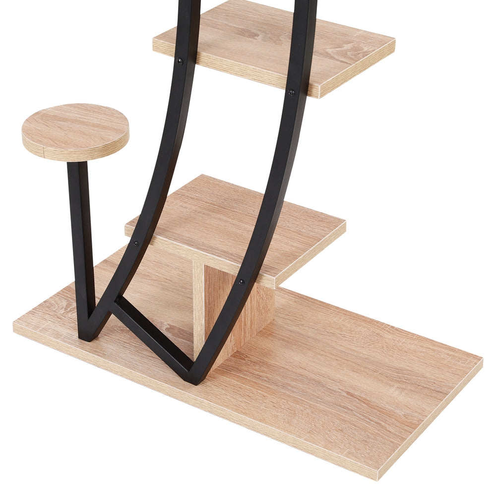 6 Tier Curved Ladder Plant Stand