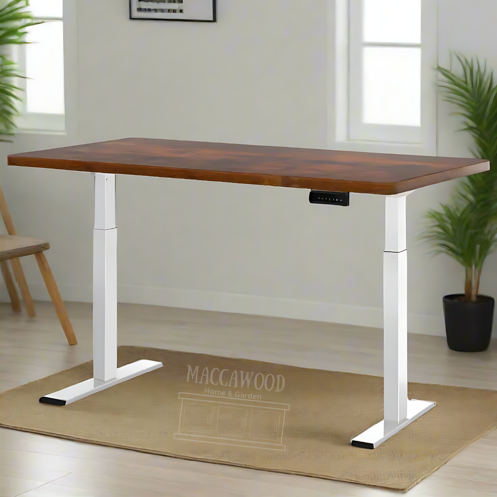 ErgoLift Motorised Standing Desk | Brown | 140CM