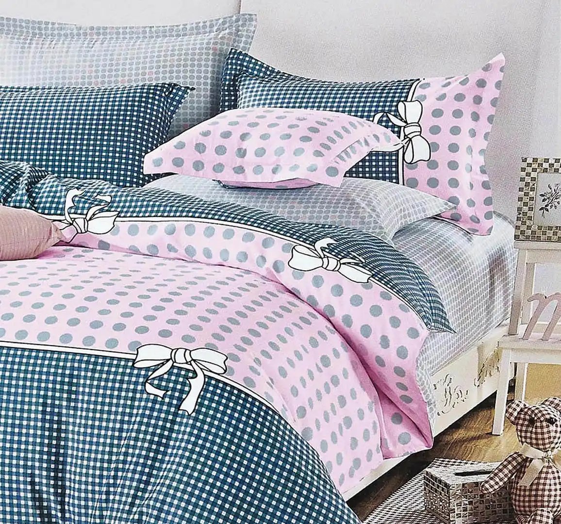 King Dotted Elegance Quilt Cover Set