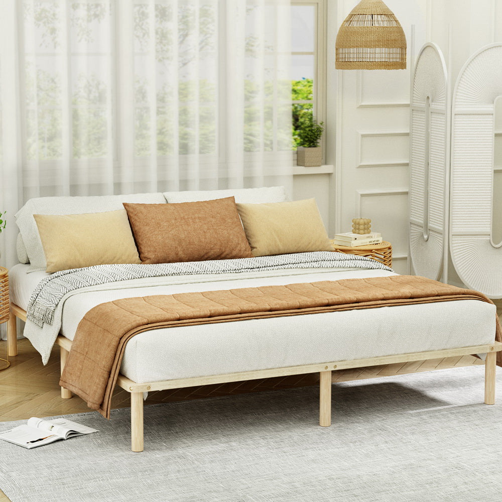 King (Pine) Bed Frame | ZenWood Series