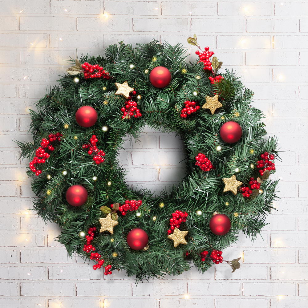 Christmas Door Wreath | 60cm