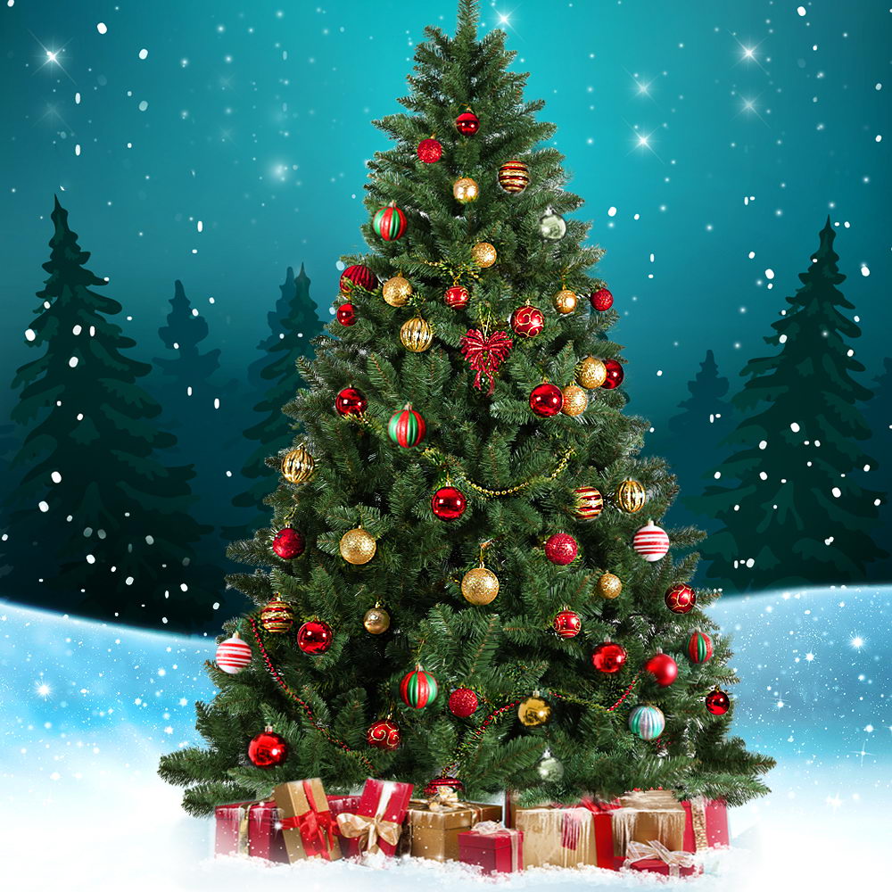 Lifelike Christmas Tree (1590 Tips) | 2.7m