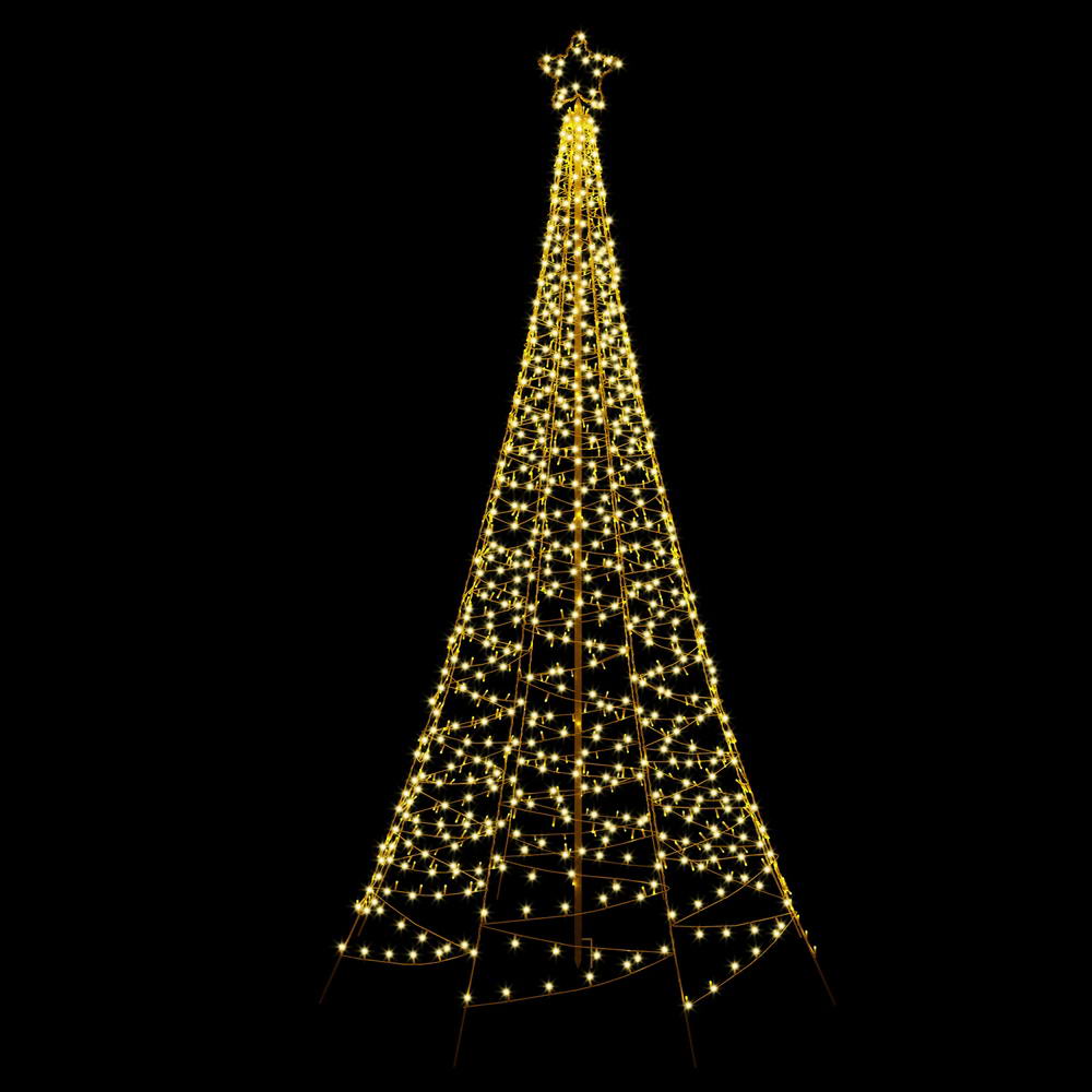 Solar LED Net Lights Christmas Tree | 3.6m