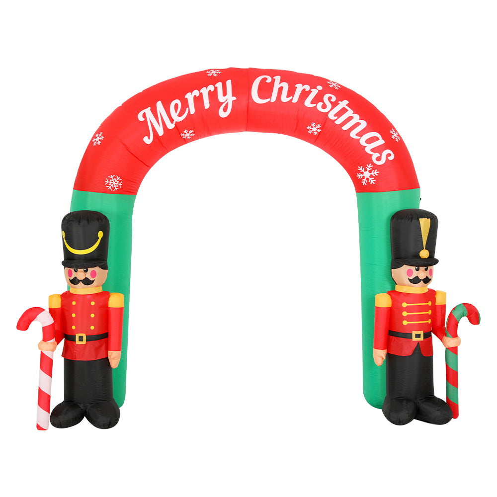 Christmas Inflatable Nutcracker Archway | 3m