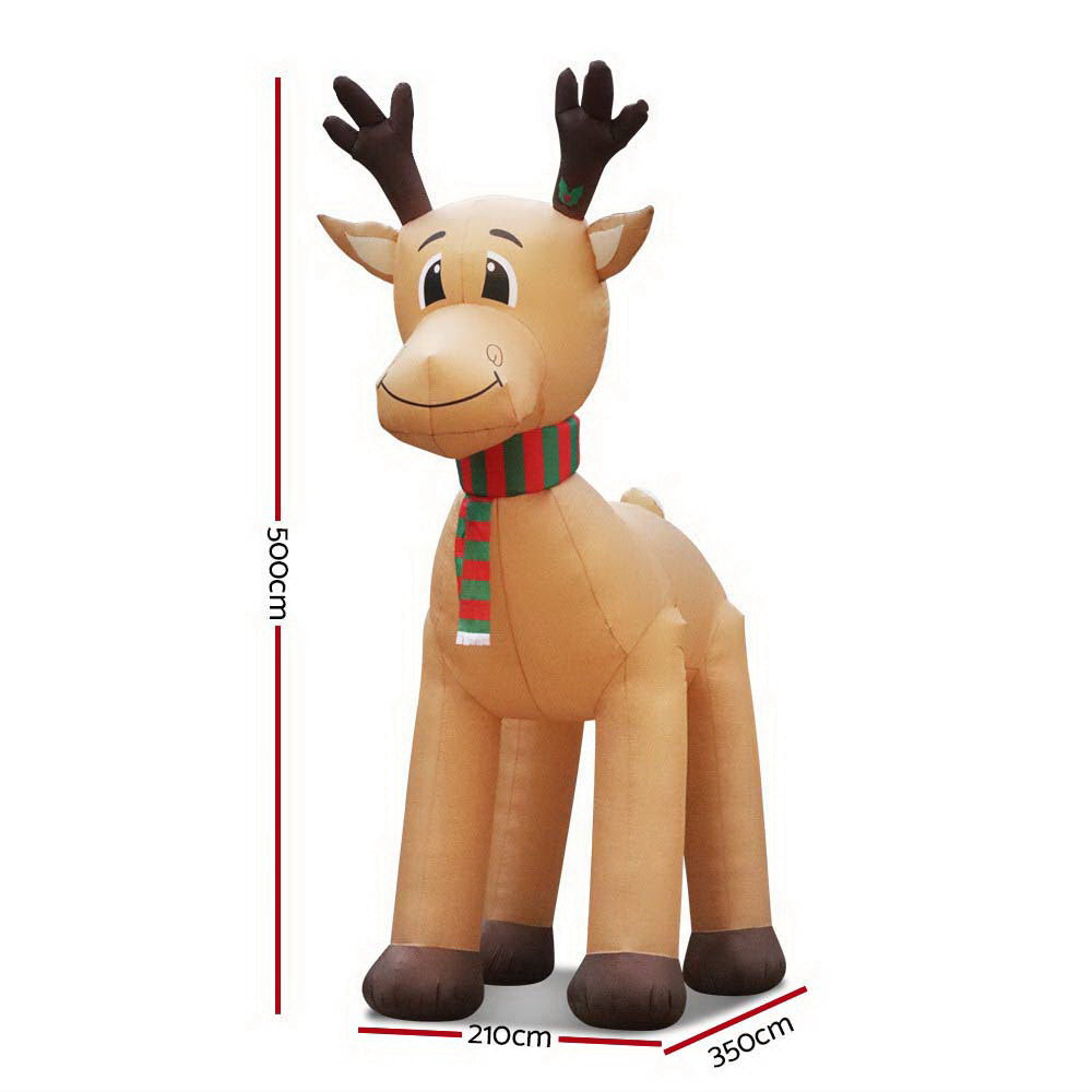 Reindeer Christmas Inflatable | 5M