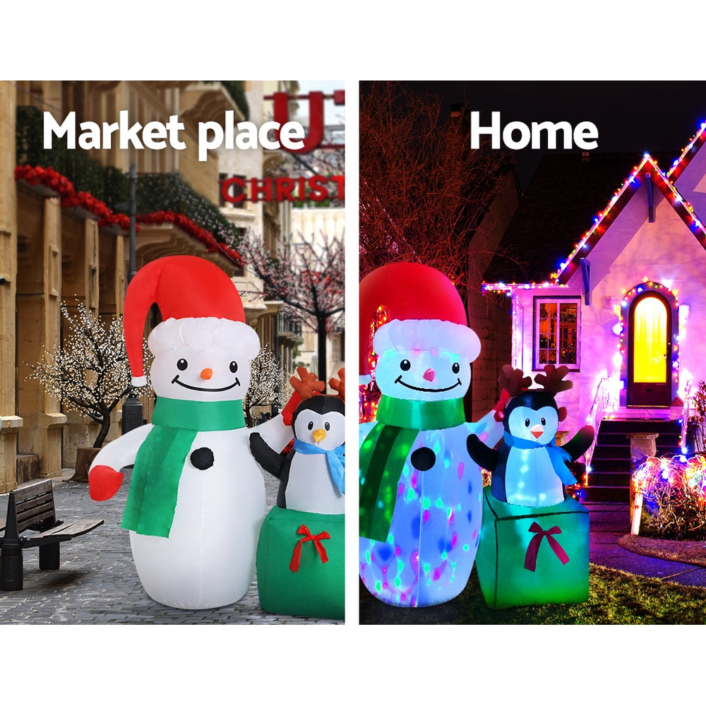 Christmas Snowman Inflatable | 1.8M