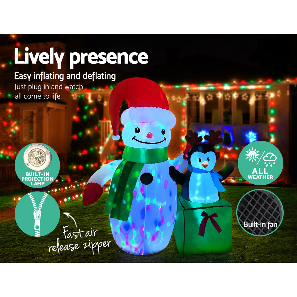 Christmas Snowman Inflatable | 1.8M