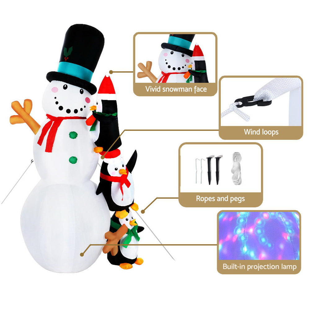 Christmas Snowman Inflatable | 2.4M