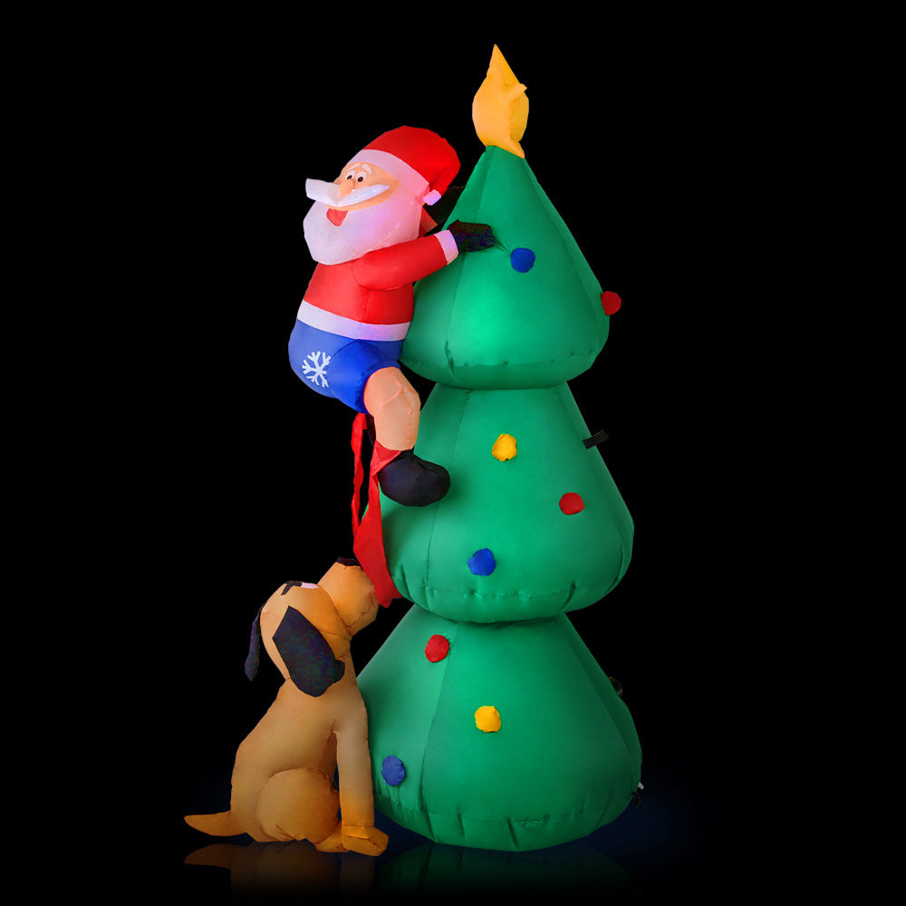 Santa Tree Christmas Inflatable | 1.8M