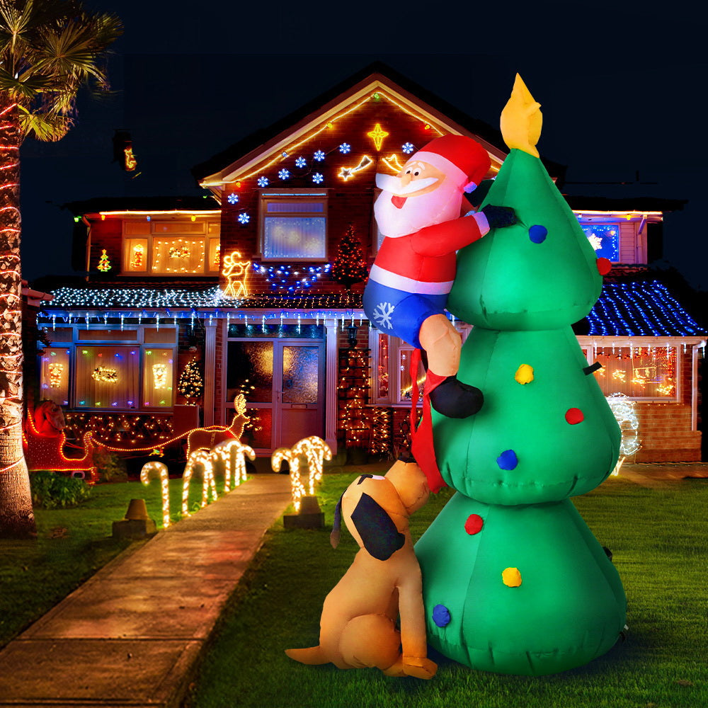 Santa Tree Christmas Inflatable | 1.8M