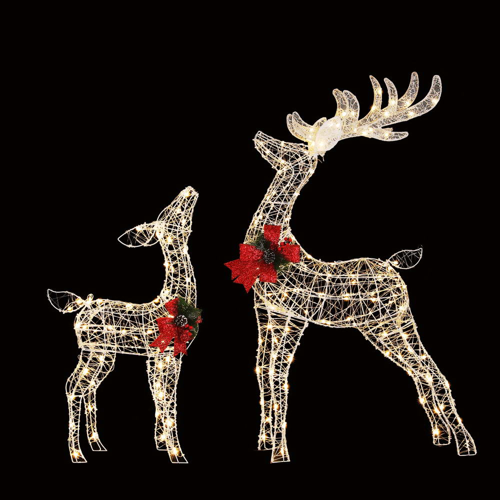 Reindeer Set Christmas Lights | 2pcs