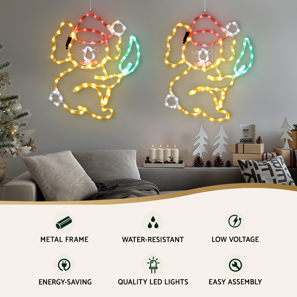 Koala Christmas Lights 48cm