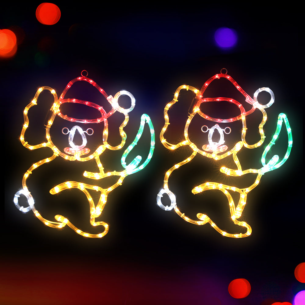 Koala Christmas Lights 48cm