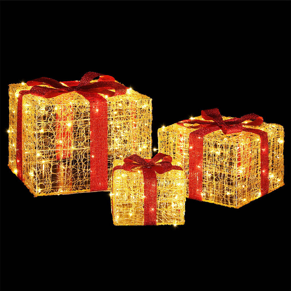 Christmas LED Fairy Light Gift Box (3pcs)