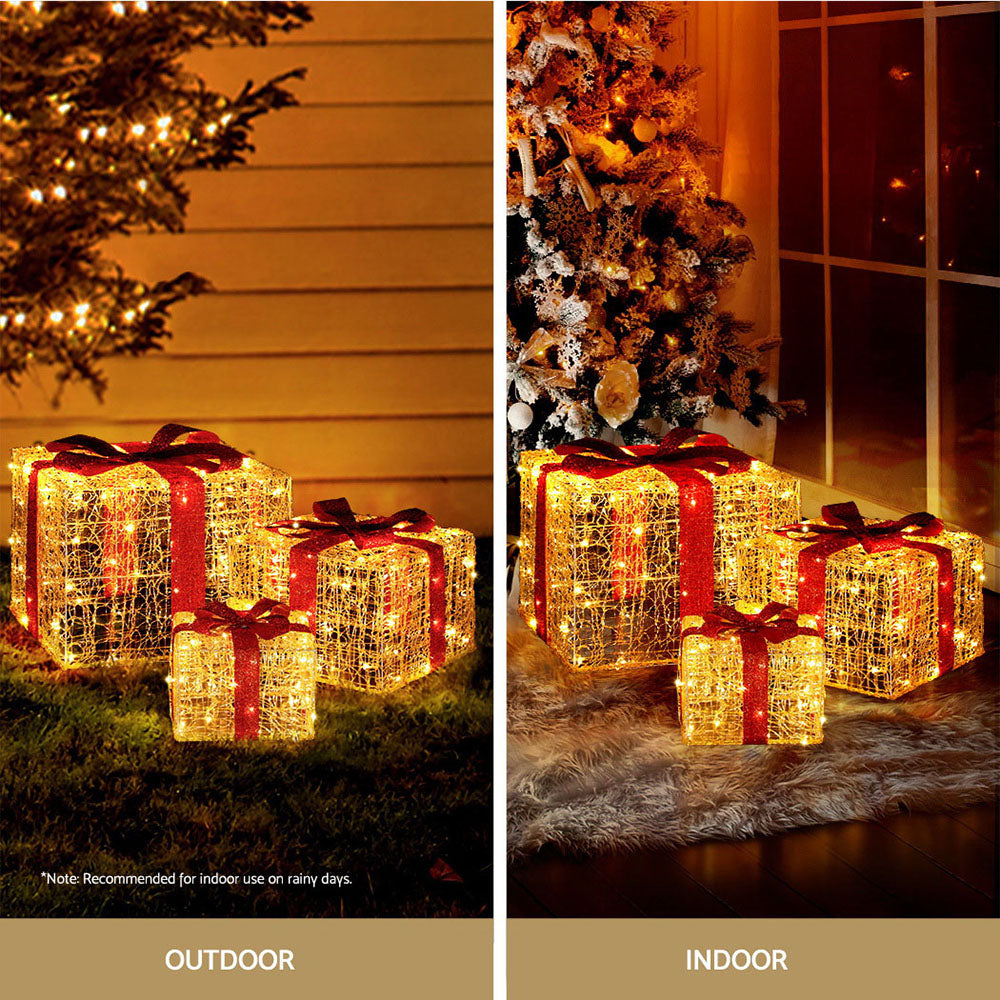 Christmas LED Fairy Light Gift Box (3pcs)