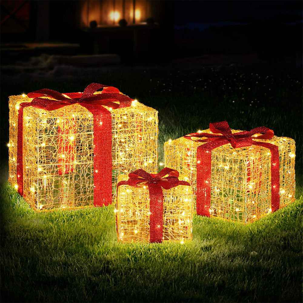 Christmas LED Fairy Light Gift Box (3pcs)