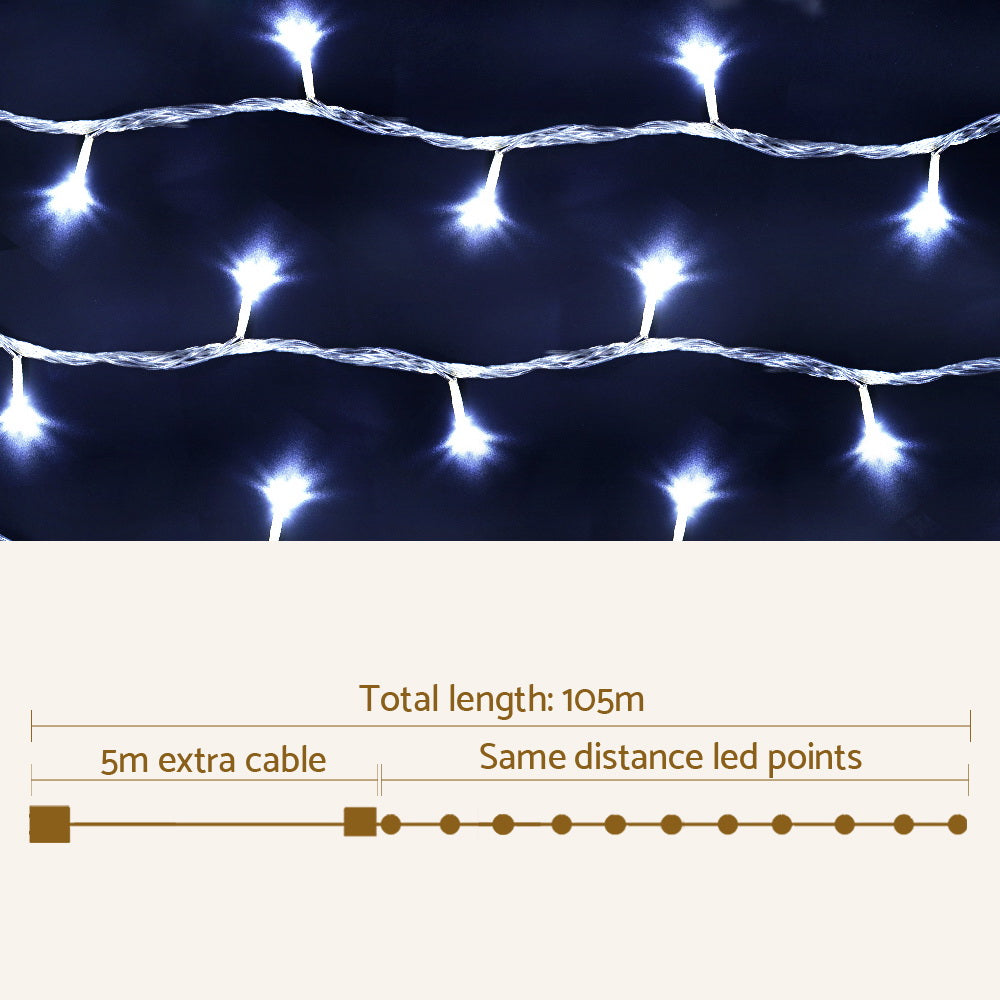 Christmas String Light (Cool White) | 100m