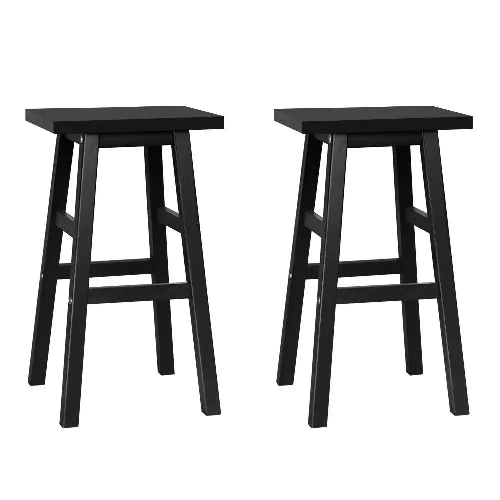 2x Baden Bar Stools | Black