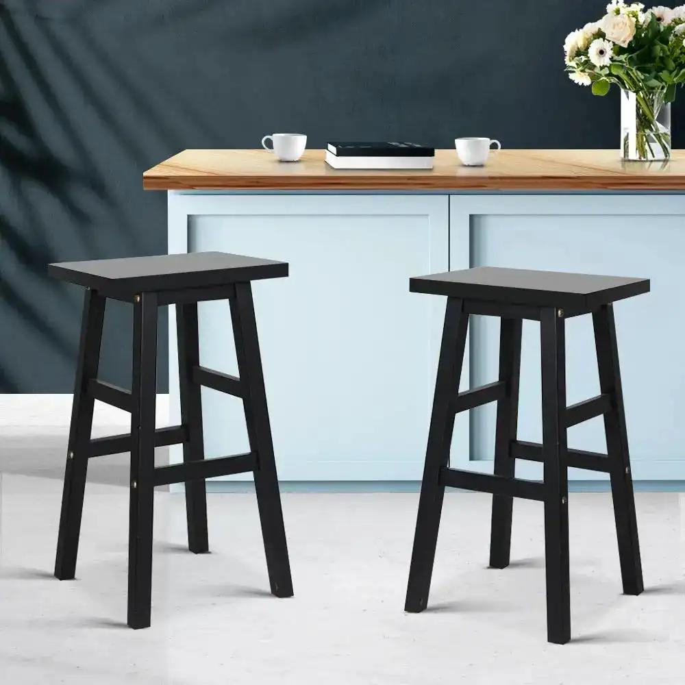 2x Baden Bar Stools | Black