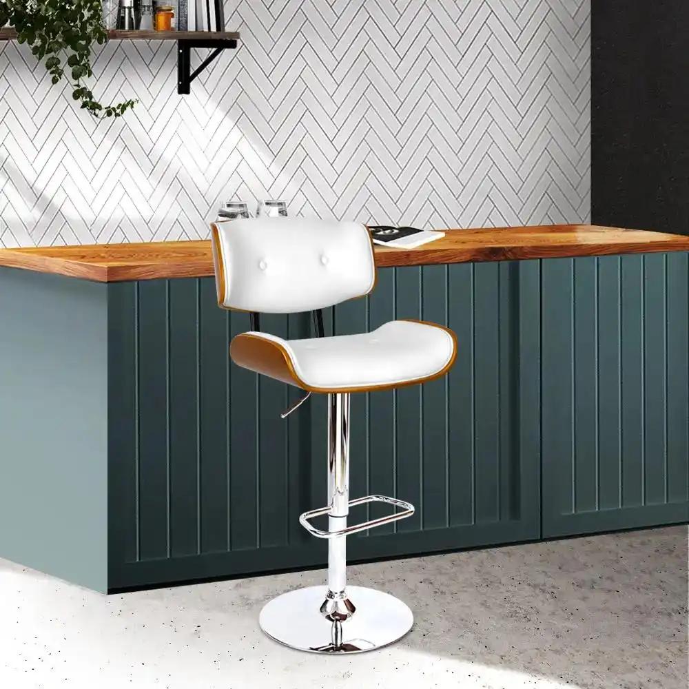 1x LuxeForm Bar Stool | White