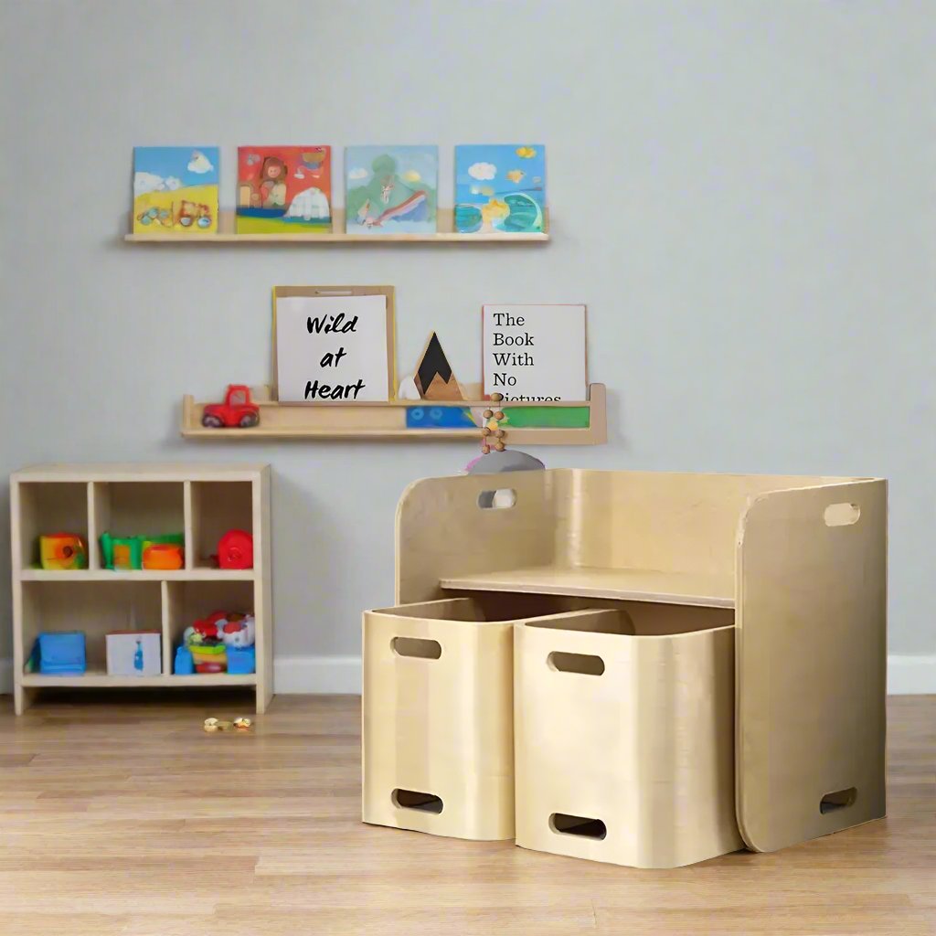 Kiddie Craft Table and Chairs Set | Beige