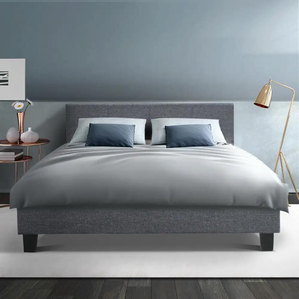 LuxeFlex Bed Frame Double Size - Grey