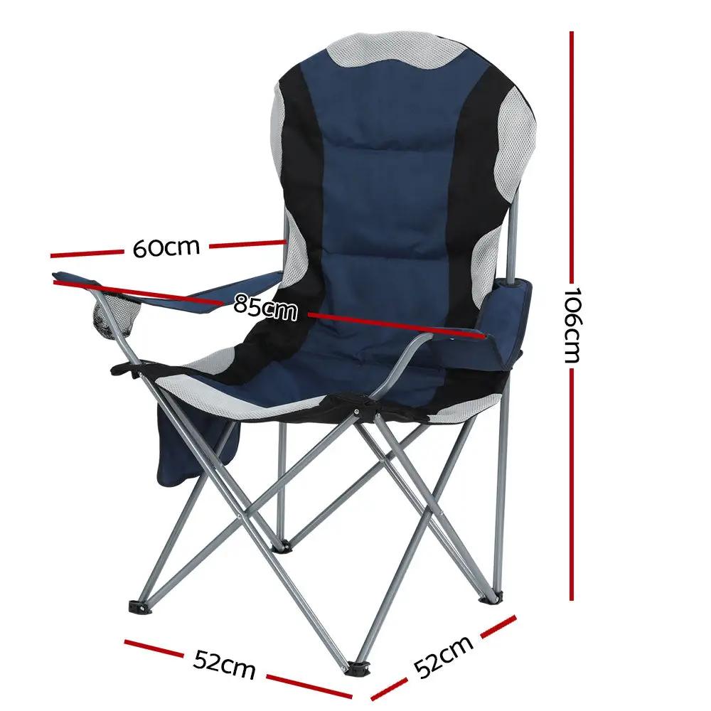 2X Summit Relaxation Armchair | Navy Blue