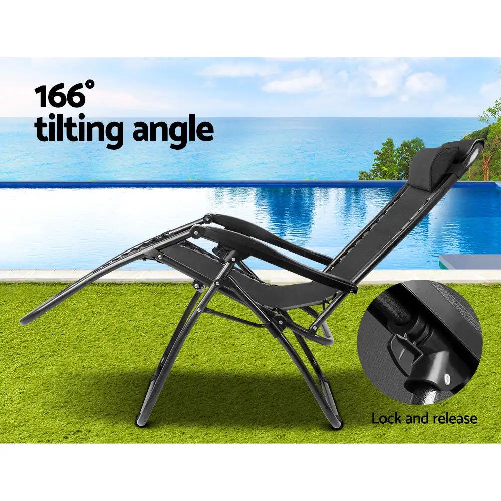 Zero Gravity Reclining Chair | Black