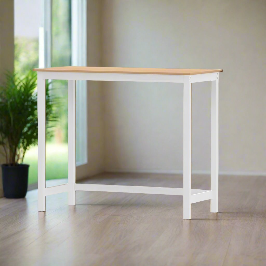 Aspen Bar Table | Pine & White