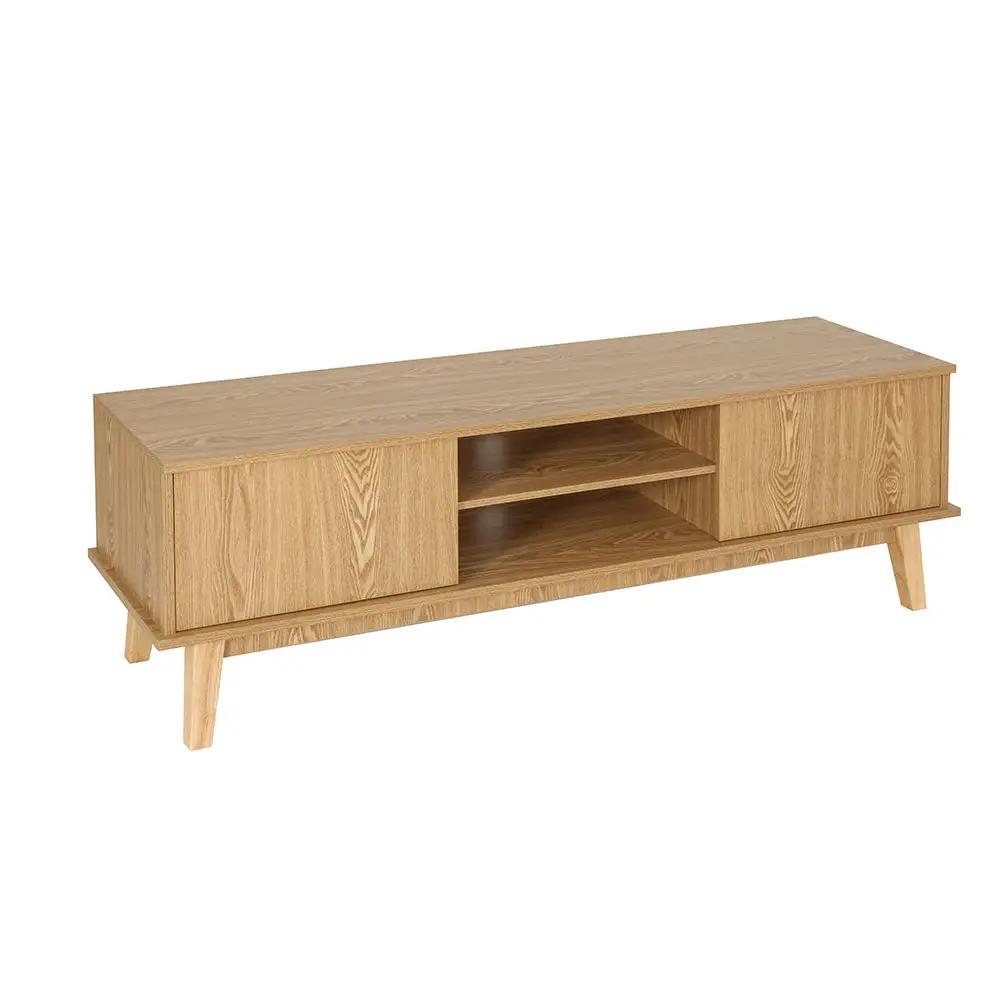 LuxeVista TV Entertainment Unit | Pine