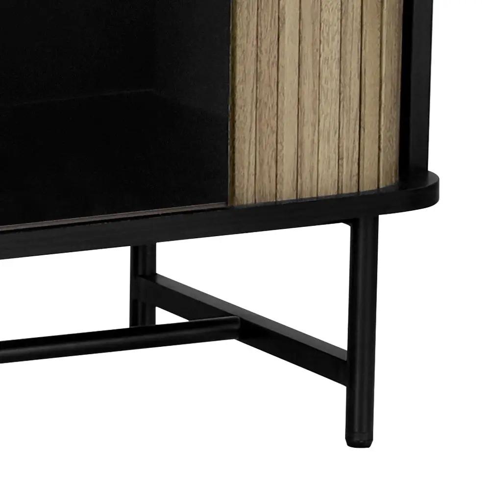 Bonel Entertainment Unit | Black & Pine | 150cm