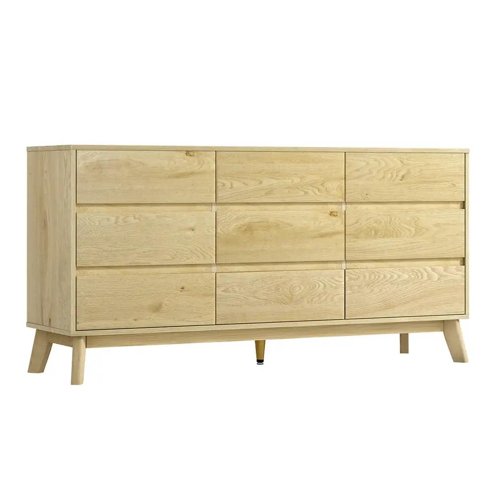 Horizon 9-Drawer Lowboy | Oak