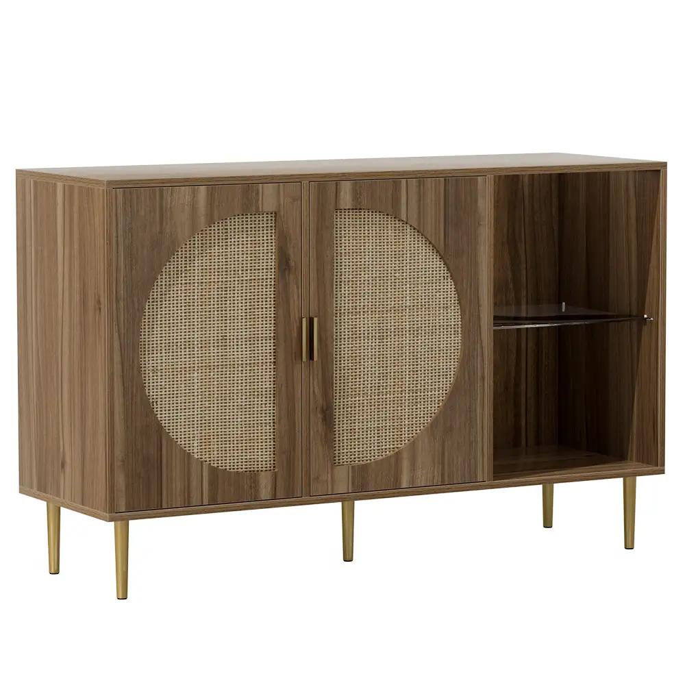 Ratwove Luxe Sideboard | Dark Oak